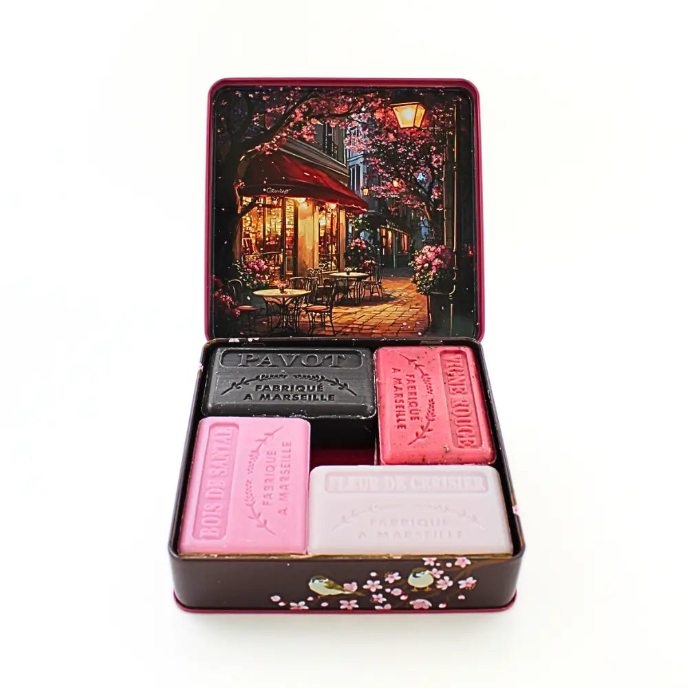Coffret de 4 savons parfumés