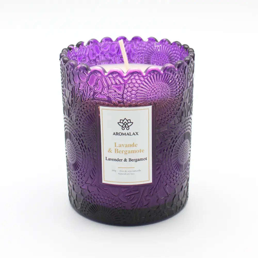 Bougie parfumée naturelle