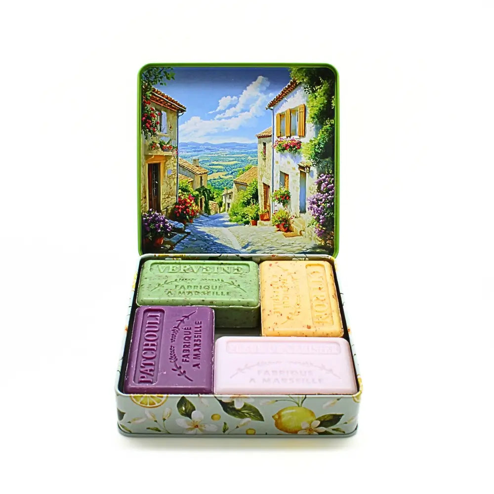 Coffret de 4 savons parfumés